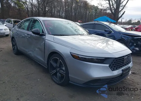 2025 Honda Accord Hybrid Sport из США, поврежденный, VIN 1HGCY2F56SA080309